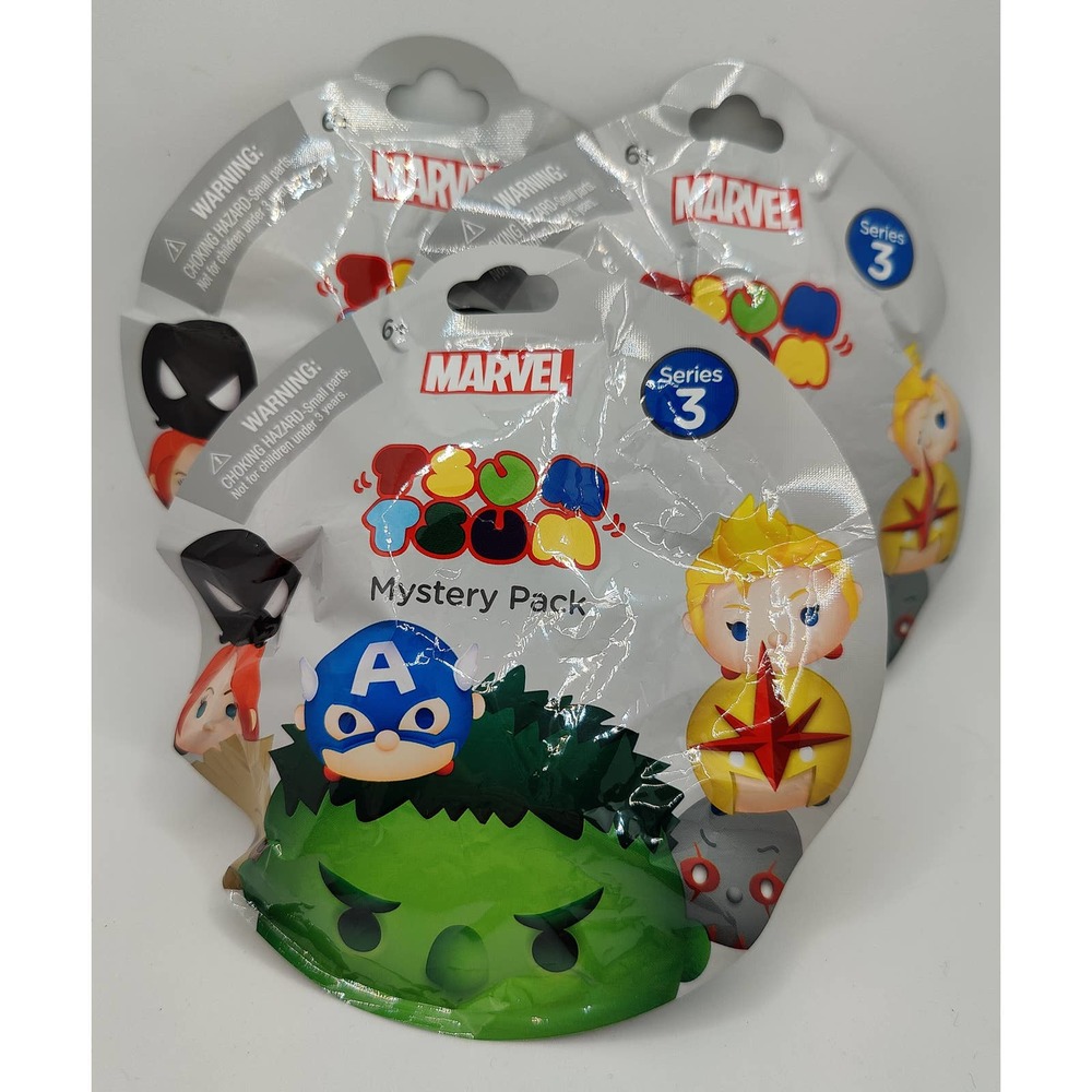 Marvel Disney Tsum Tsum Series 3  2017 Mystery Packs Sealed